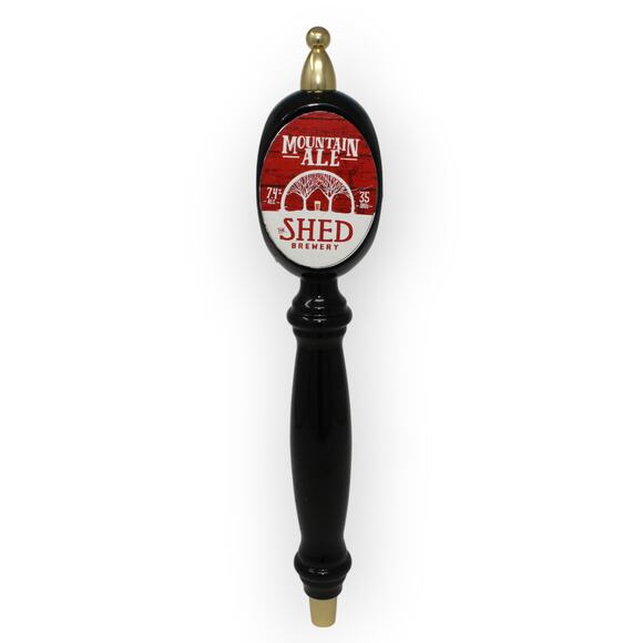 Shed Brewery Mountain Ale Beer Tap Handle Stowe Vermont VT 802 SKI LOCAL - Picture 6 of 11